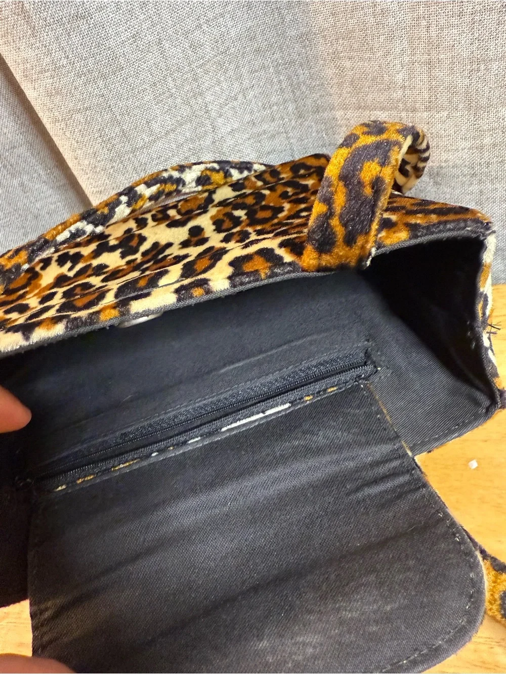 kate spade Leopard-Print Velvet Top-Handle Tote - Brown & Black